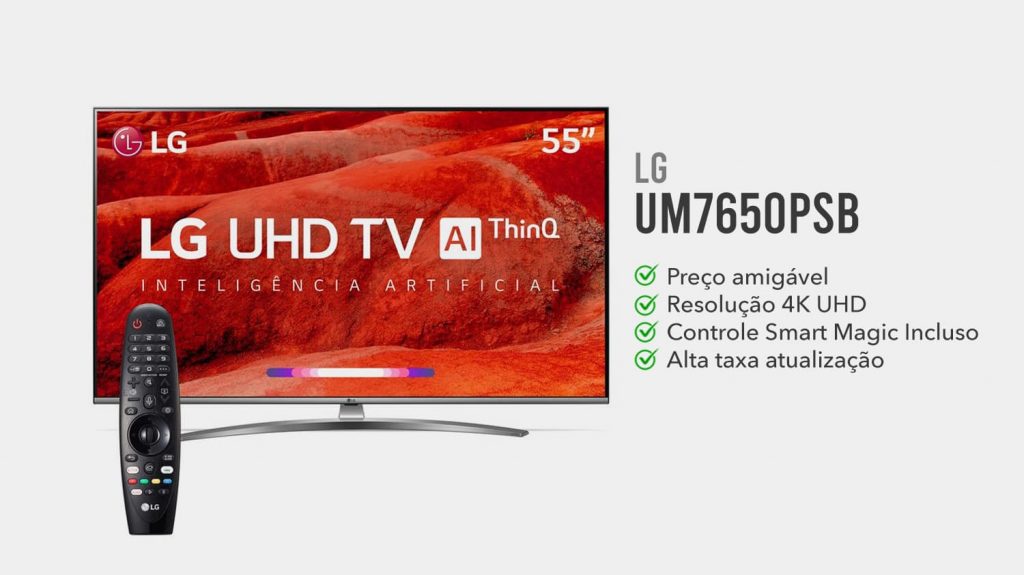 LG UM7650PSB e boa