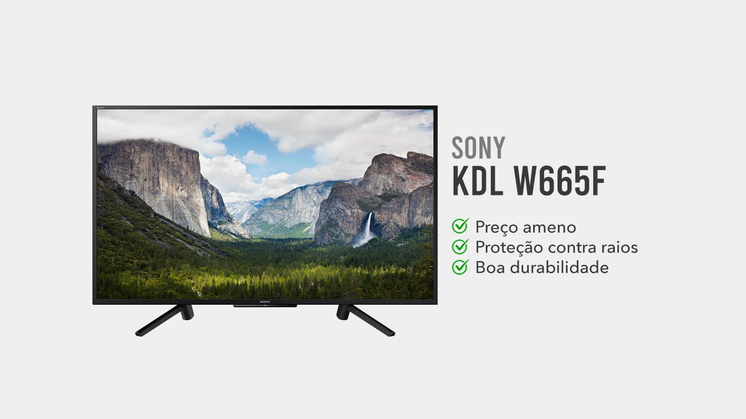 tv sony KDL W665F e boa