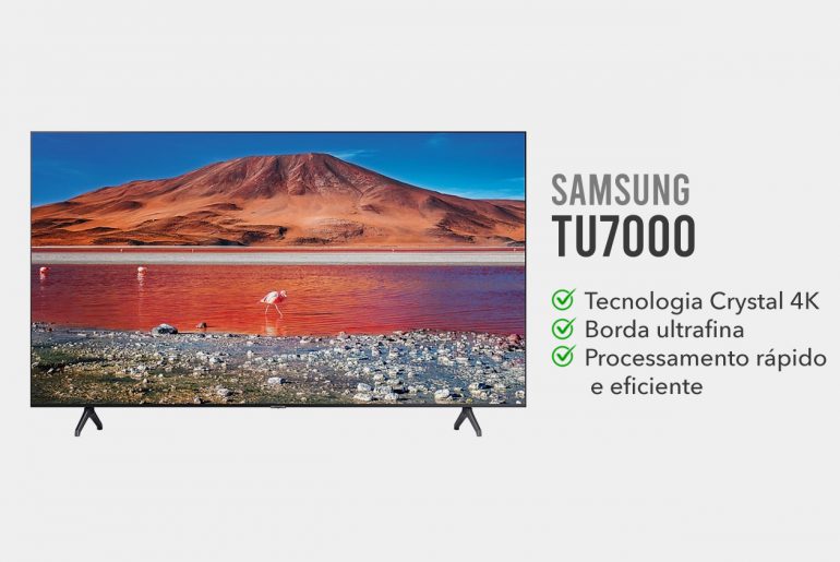 TV Samsung TU7000 e Boa