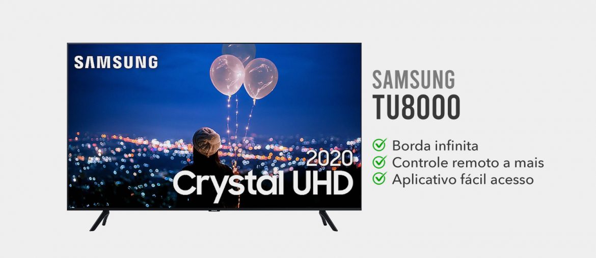 TV Samsung TU8000 e boa