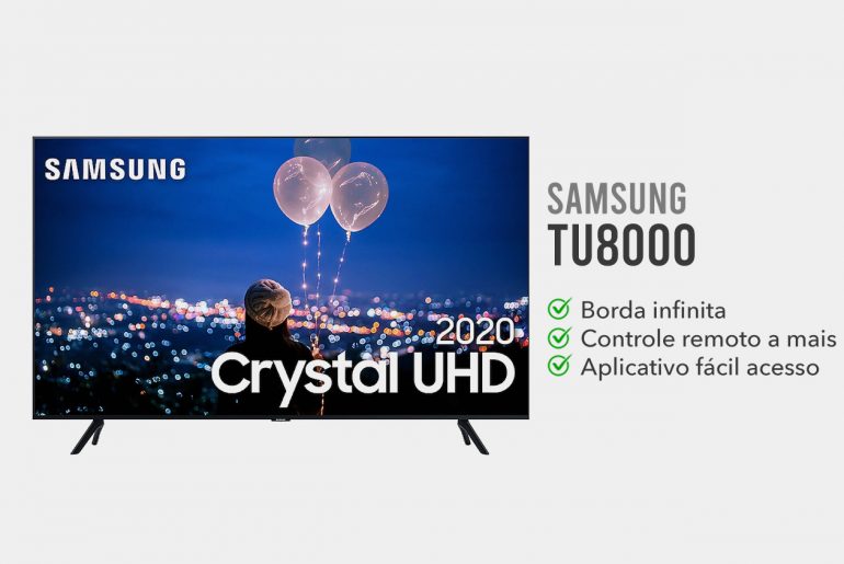 TV Samsung TU8000 e boa